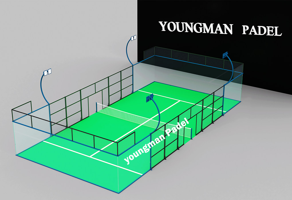 Indoor Panoramic Padel Court